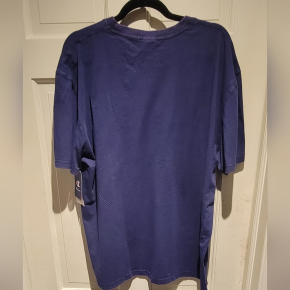 Men's Champion Blue and Gold Tee shirt - Picture 2 of 6